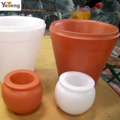 China High Quality Aluminum Pot Rotation Mold Precision Flower Plastic Mold for sale