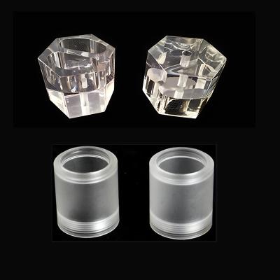 China Injection Molding Mold Crystal Clear Plastic Parts PMMA Acrylic High Gloss Plastic Parts Artware PMMA Other Plastic Products for sale