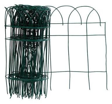 China Garden Treasures Traditional Green Border Fence for sale