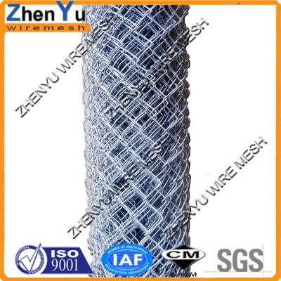 China 1''-3'' Galvanized Iron Wire Chain Link Mesh Fence for sale