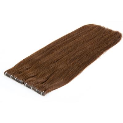 China Invisible Drawn Remy Full Cuticle Aligned Russian Double Curly Curly Tape In Hair Extensions for sale