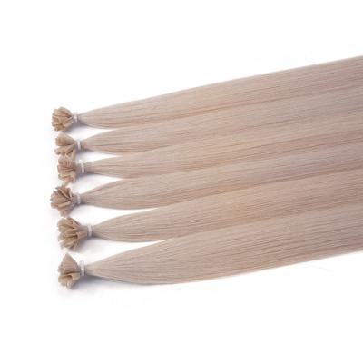 China Cuticle Aligned Flat Curly Pulled Virgin Hair Extensions U Tip Double Curly Glue Hair Glue Keratin Tip Hair Extensions Italian Curly Double Curl for sale