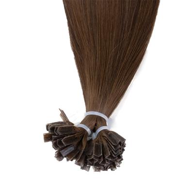 China Curly Curl Healthy Keratin Pre Bonded Thick Cuticle Pulled Virgin Remy Hair Wholesale Ends Super Double Hair Extension V Tip Intact for sale