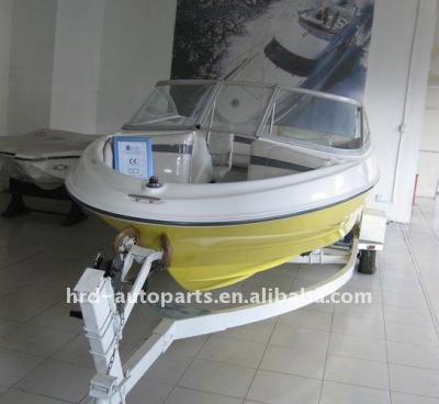 China fiberglass leisure boat for sale