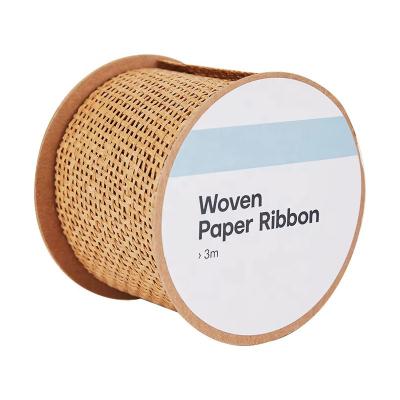 China Gift Packaging DIY Products With This Beautiful 300cm Length Woven Paper Ribbon for sale