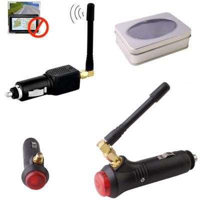 China Anti Tracker Mini GPS Jammer,Cigarette Lighter Car Charger World GPS L1 L2 Satellite Signal Jammer Blocker Isolator for sale