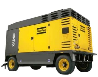 China OIL-LESS XAS746 Atlas Copco Portable Screw Air Compressors for sale