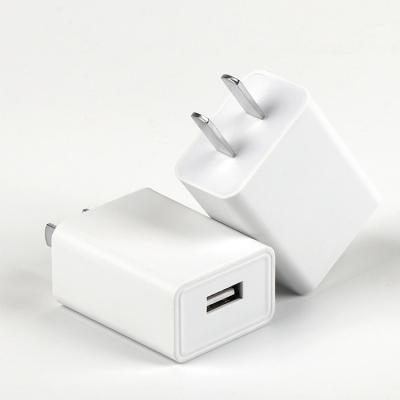 China Good Quality Mobile Phone I 5v 2A USA Plug Usb Phone Charger For Iphone With Data Cable And Package for sale