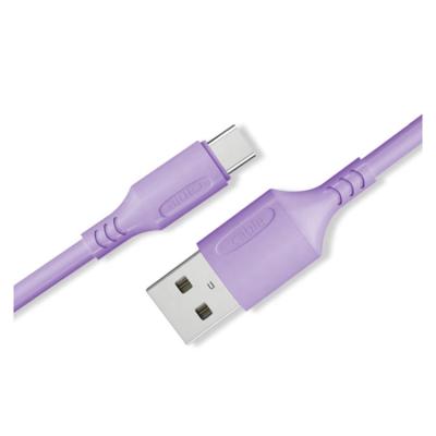 China Modern Popular Type C Usb Silicone Mobile Phone Liquid Data Good Elasticity Cable for sale