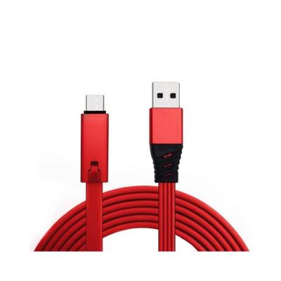 China Cutting Reusable Data Cable Wholesale New Design Fashion Premium Quality Usb Type-c Cable 3 in 1 for sale