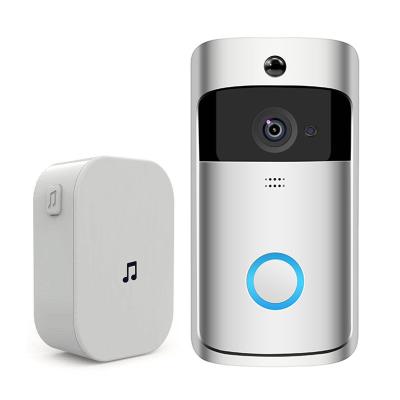 China Hot selling wifi smart doorbell built-in camera security maintenance 720P two way smart video doorbell radio for sale