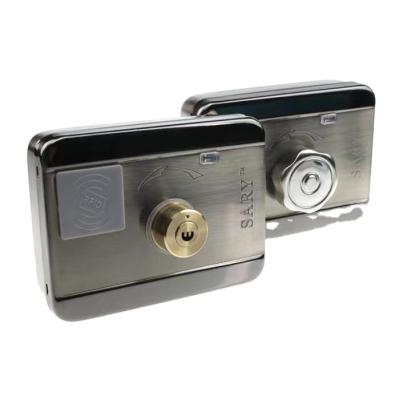 China Lock panel: Zinc alloy; Lock Body: ABS Wholesale DC12V/24V Electric Rim Lock Digital Lock for Cabinet Password Cabinet Lock for sale