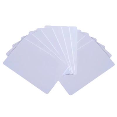 China 125Khz Access Control ID PVC White Smart Card 13.56Mh Proximity RFID Waterproof / Waterproof Wholesale Card for sale