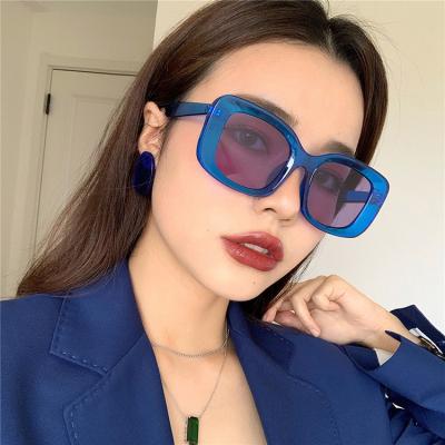 China YTSPL1218 Fashion Sunglasses YTSPL1218 Fashion Sunglasses Ready Current Square Square Designer Cut Out Sunglasses 2021 Women for sale