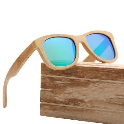 China Custom Polarized Handmade Colored Glasses Bamboo Sunglasses YTSSDBW3011 Fashion Sunglasses 2020 Floating Wood Sun Glasses 2021 for sale