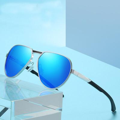 China Wholesale Fashion Sunglasses YTSLA8051 Big Aluminum Magnesium Frame Polarized Driving Sunglasses 2020 High Quality for sale