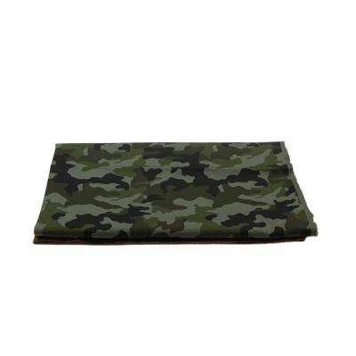 China Sustainable Wholesale Soft Camouflage Combed Chat Poplin Fabric 100% Cotton Digital Printed for sale