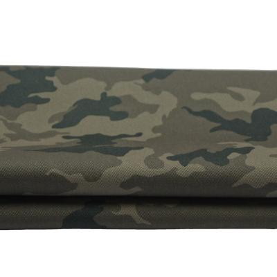 China Stretch 98% Cotton Spandex Camouflage Printed Stretch Twill Bottom Fabric for sale