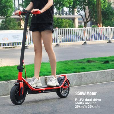 China modern & Free Shipping New Fashionable 350w Powerful Adult Foldable Scooter EU Warehouse 36v Off Road Electric Scooter for sale