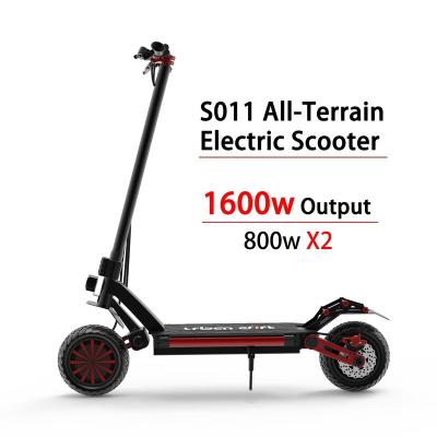 China Unique Off Road E-scooter 2021 New Two Wheel Folding Double Big Electric Scooter 800w Motor 52v 20Ah Battery Scooter For Men And Women for sale