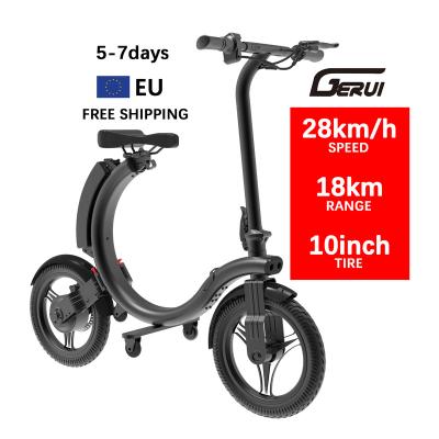 China LED DISPLAY free shipping fast delivery USA warehouse folding lithium batter dismountable electric bike full 14inch 250W 36V 5.2Ah E-bike for sale