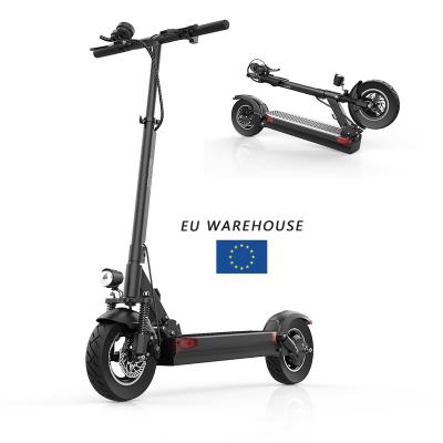 China EU Warehouse 10inch 500W E Scooters Unisex Folding 48v 18ah Battery 50km/h Fast Electric Scooters For Adult With Seat Drop Shipping for sale