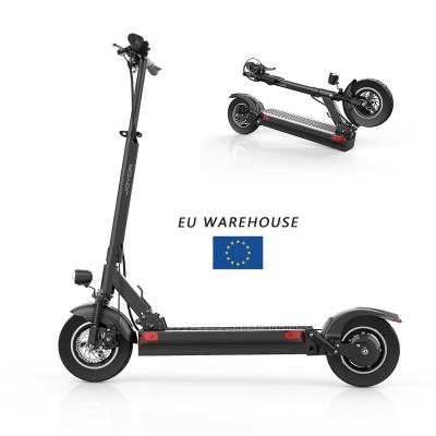 China Warehouse 50km/h 10inch 500W 48V Two Wheel Unisex Electric Max Bottom Electric Scooter Folding Scooter For Adult for sale