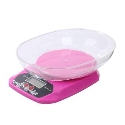 China With Scale Tray Manual Electronic Kitchen Scale 0.1g Accurate Home Kitchen Scale Digital Measuring Food Scale for sale