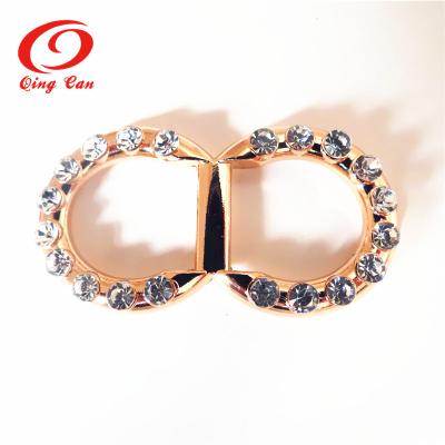 China Wholesale Fashion Ladies Belt Buckle Metal Pin Buckle Round Shape Diamond Belt Buckle For Women for sale