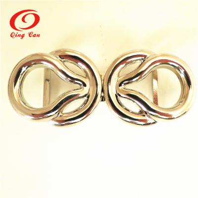 China Wholesale Round Shape Metal Pin Buckle Fashion Classic Simple Buckles Wholesale Metal Shape Special Belt Pin Buckle for sale