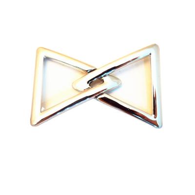 China Wholesale Elastic Expandable Triangle Belt Buckle Metal Round Shape Pin Buckle Lock Buckle For Belt for sale