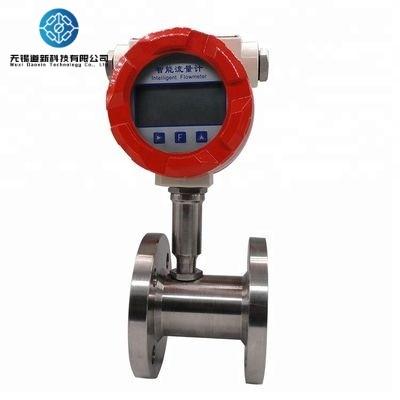 China PN16-PN63 Pressure Micro Turbine Flowmeter Stainless Steel Turbine Flow Meter for sale