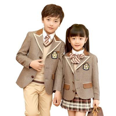 China Soft/Wear-resistance/Breathable/Dirty-resistance/Wholesale Kindergarten School Uniform Manufacturer Comfortable Design School Uniforms For School Ceremonial for sale