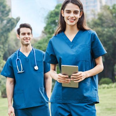 China Medical Place Men Nurse Uniforms Scrub Uniforms Sets Nurse For Men Pants Female Skirts Nurse Uniform Medical Accessories Uniform With Printed Design for sale