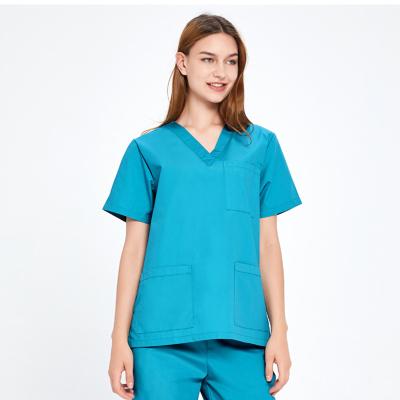 China Medical Place Men Nursing Uniforms New Style Nurse Uniform Scrubs Nursing Scrub Anti Wrinkle Beauty Uniforms Place Nurse With Printed Design for sale