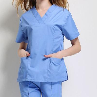 China Medical Place Men Nursing Uniforms New Style Nurse Uniform Scrubs Nursing Scrub Anti Wrinkle Beauty Uniforms Place Nurse With Printed Design for sale