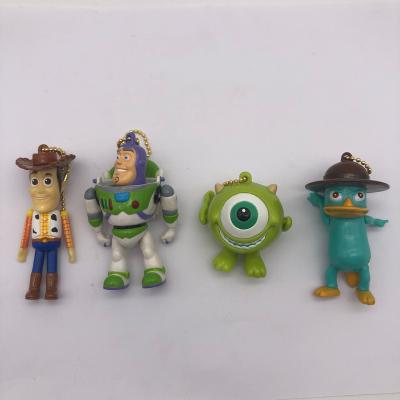 China Non-Toxic Animated Anime Figure Set Character Plastic Doll Educational Educational Toys For Children for sale