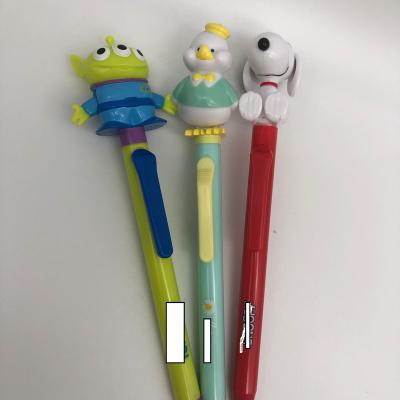 China Non-Toxic OEM Universal Cartoon Character Certificate BSCI DisneyPen Cartoon Retractable Pen for sale