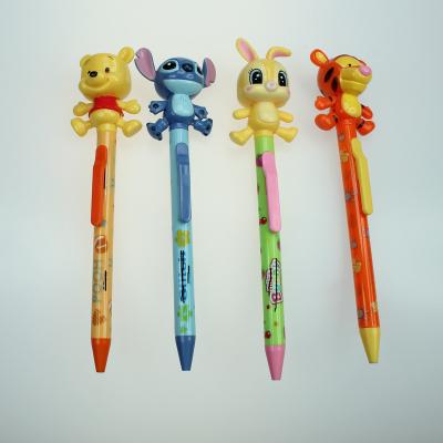 China Cartoon Character Restless Person Release Pen Pressure Relief Pen OEM Non-Toxic Pen for sale