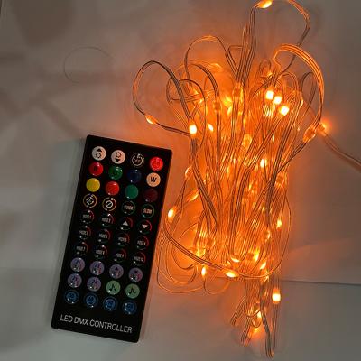 China Hotel Holiday Lighting Usb Powered 10m Led String Light Mobile Phone App Control Fairy Lights Remote Control Led Copper Wire for sale