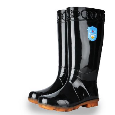 China Cheap for Boys Thickened Pvc Waterproof Shoes Long Plastic Gum Men Tall Rain Boots Wholesale for sale