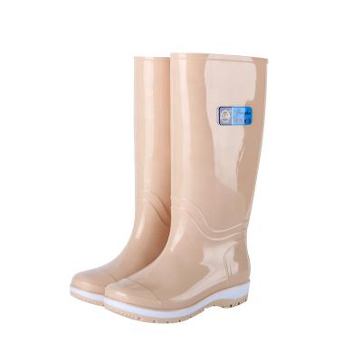 China Fashion Working Clear for Women Shoe Waterproof Customized Rubber Tall Cheap Ladies Girl Rain Boots for sale