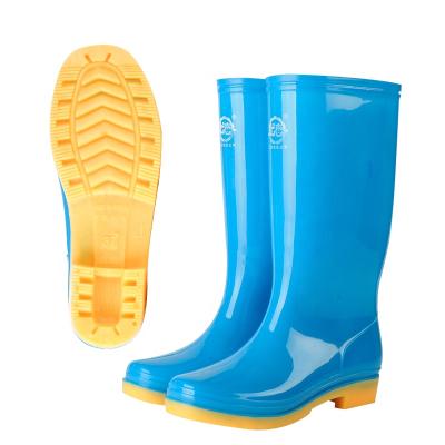 China Cheap Waterproof for Women Shoe Girl Design Your Own Glitter working Pvc Tall Ladies Rain Boots for sale