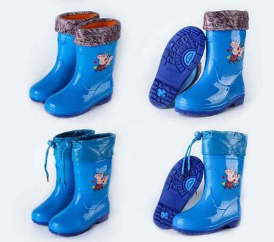 China Wholesale China Hot Sale Design Your Own Plastic for Chicken Style Kids Pvc Rain Boots for sale