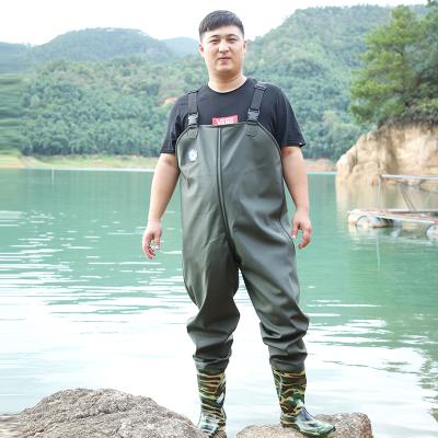 China Working Shoes On Sale Fly Breathable Waterproof Neoprene Camo Jackets Chest Boots Fishing Waders for sale