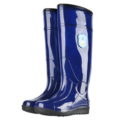 China Glitter Tall Waterproof Working for Farming China Shoes Customized Men Planting Rice Rain Boots for sale