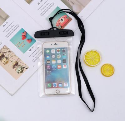 China 2020 Outdoor Universal Waterproof Pocket PVC Waterproof Cell Phone Case Anti-fall Dry Phone Bag for sale