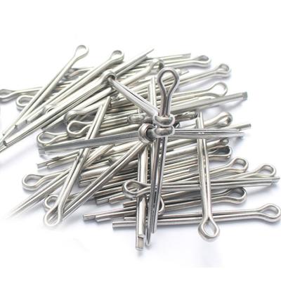 China Stainless Steel Made in China Stainless Steel SS304 Split Slotted Spring Pin GB91 Cotter Pins for sale