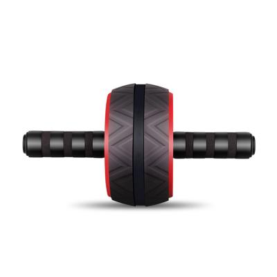 China Exercise Muscle Training 2 Wheel Abdominal Roller With Knee Mat Wholesale Ab Core Workout for sale