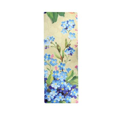 China Wholesale Custom Eco-friendly Printing Logo Natural Eco Friendly Tpe Pilates Exercise Yoga Mat for sale